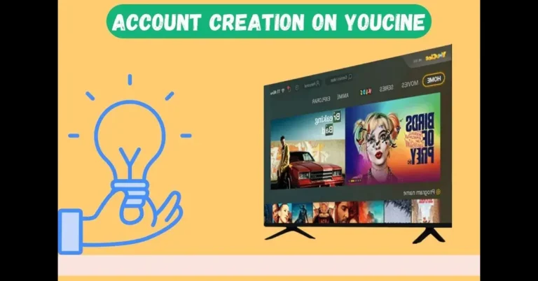 how to create account on youcine