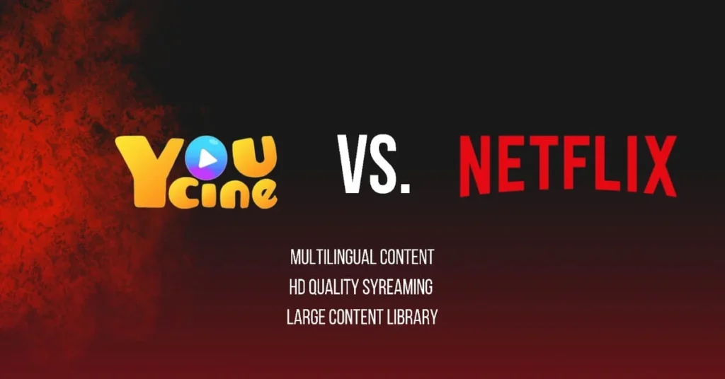 Youcine APK free vs Netflix APK Free